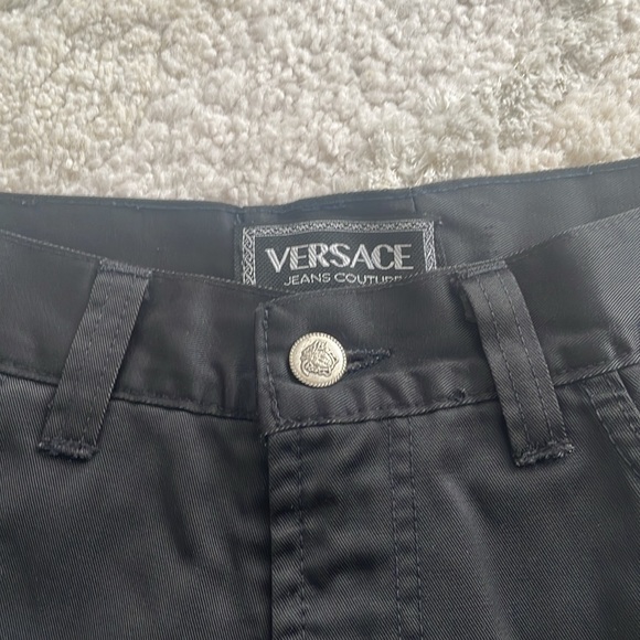 Authentic Versace Cut Out Jeans Couture - Picture 3 of 5